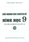 GIẢI NHANH CÁC CHUYÊN ĐỀ HÌNH HỌC LỚP 9 (Dùng chung cho các bộ SGK hiện hành)